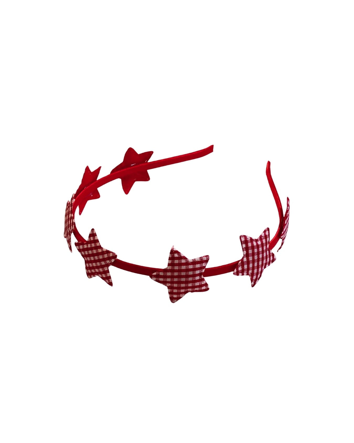 Kırmızı Beyaz Yıldız Taç