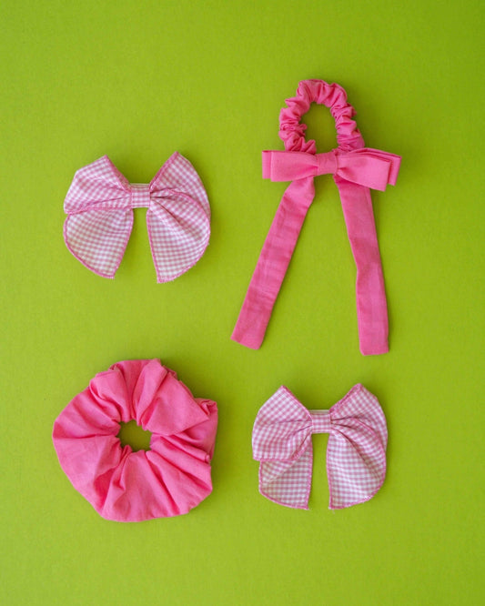 Pembe Toka Set