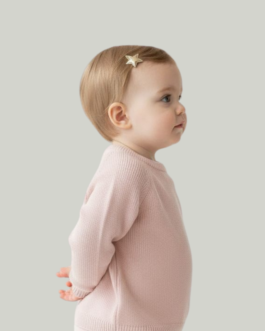 Gold Bebek Yıldız Toka