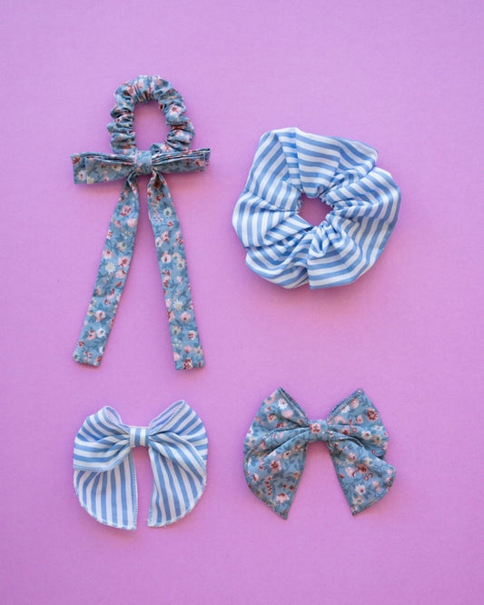 Mavi Toka Set