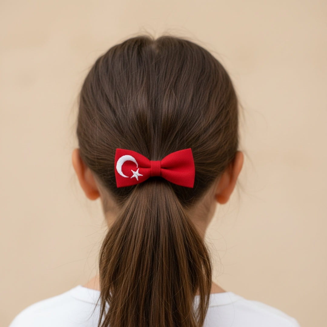 Ay yıldız Nakışlı Tek Toka