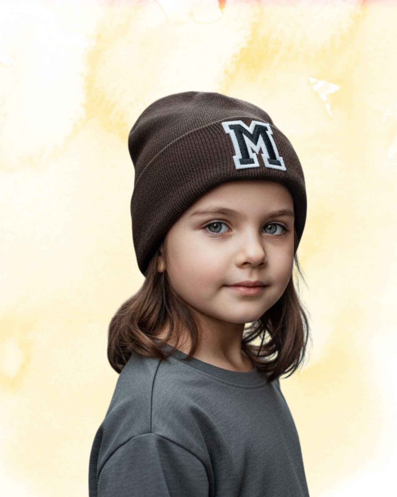 Kahverengi Çocuk Beresi