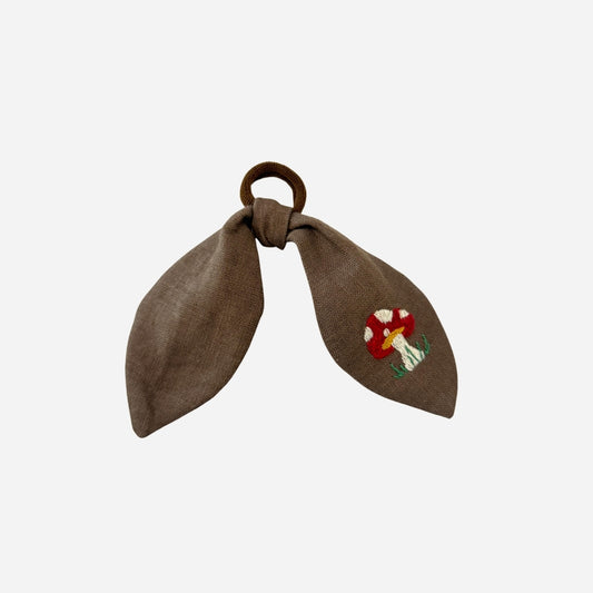 Mantar Nakışlı Lastik Toka