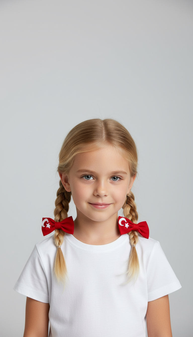 Ay yıldız Nakışlı Tek Toka