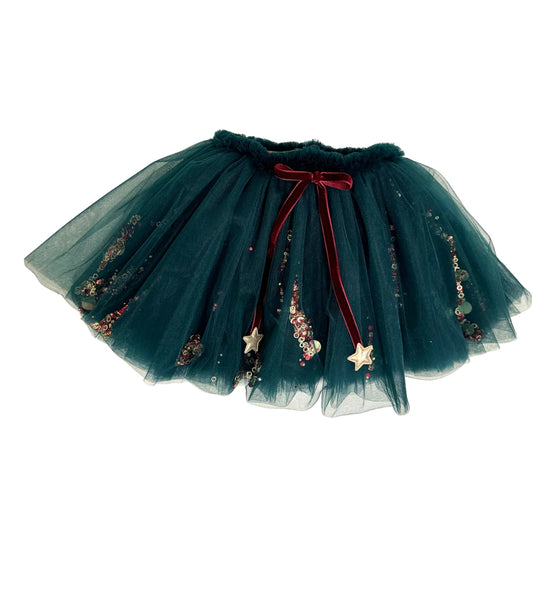 Le Petit Mico Yeşil Tütü Etek