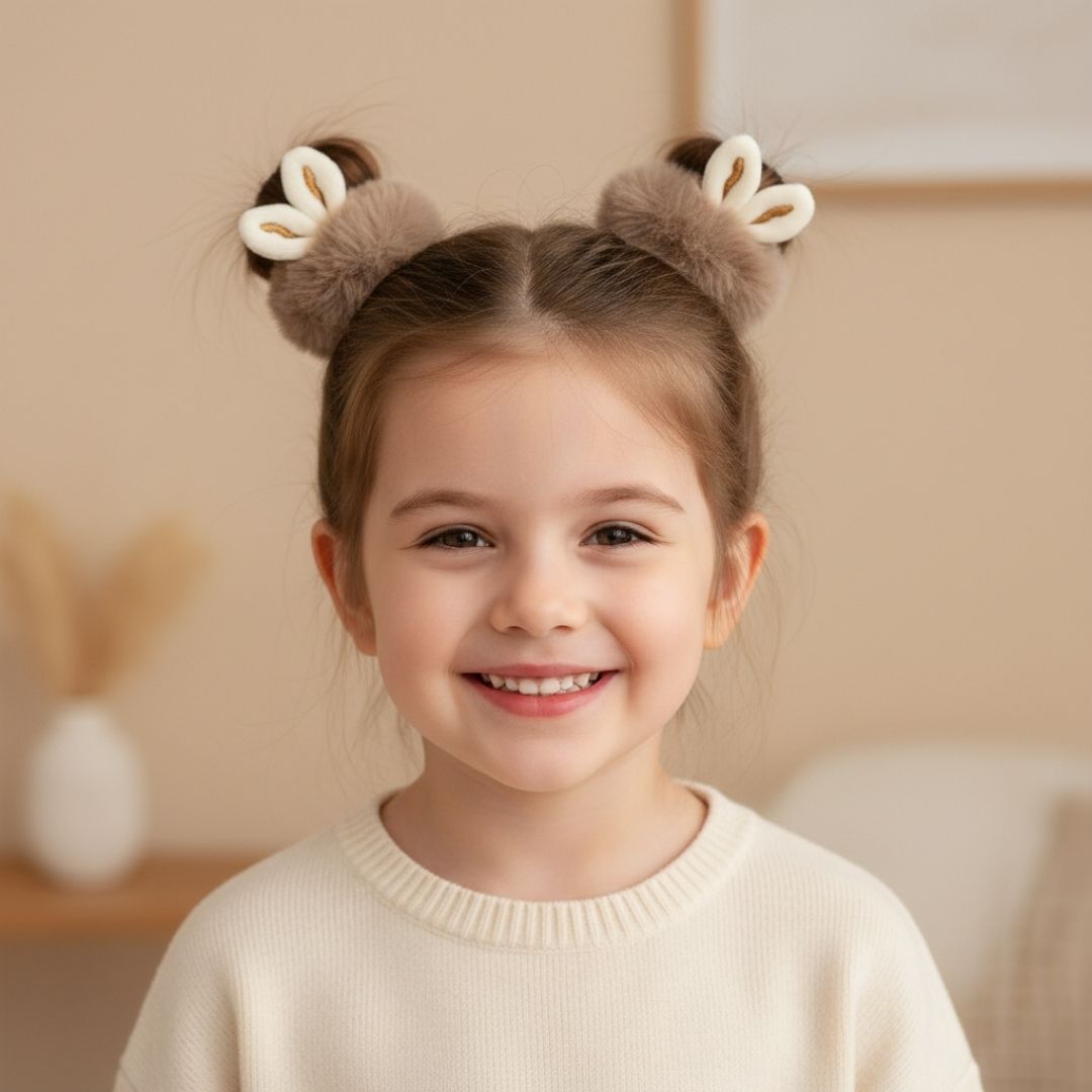 Peluş Tavşan Lastik Toka