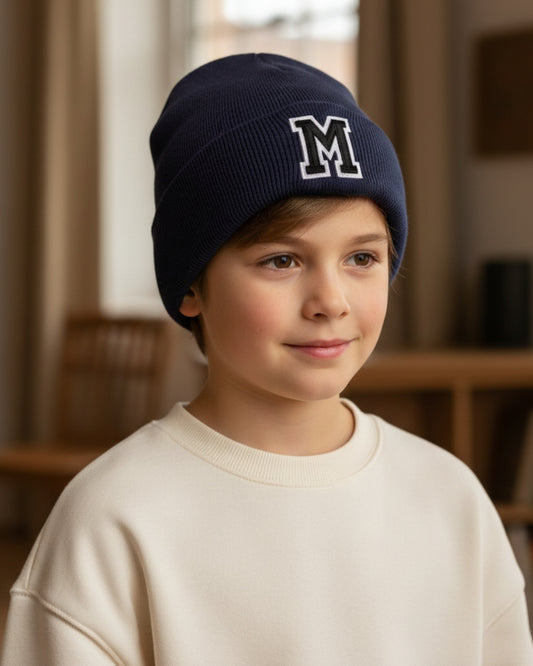 Lacivert Çocuk Beresi