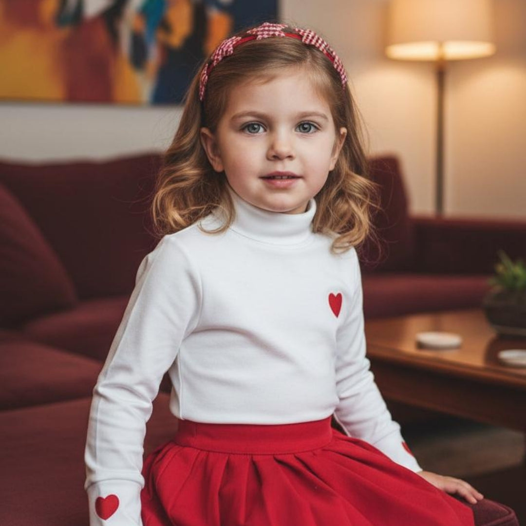 Kırmızı Beyaz Yıldız Taç